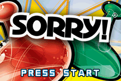 Sorry & Aggravation & Scrabble Junior screenshot 3 for GameBoy Advance
